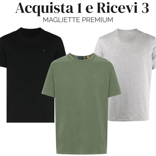 Acquista 1 e Ricevi 3 - Magliette Premium